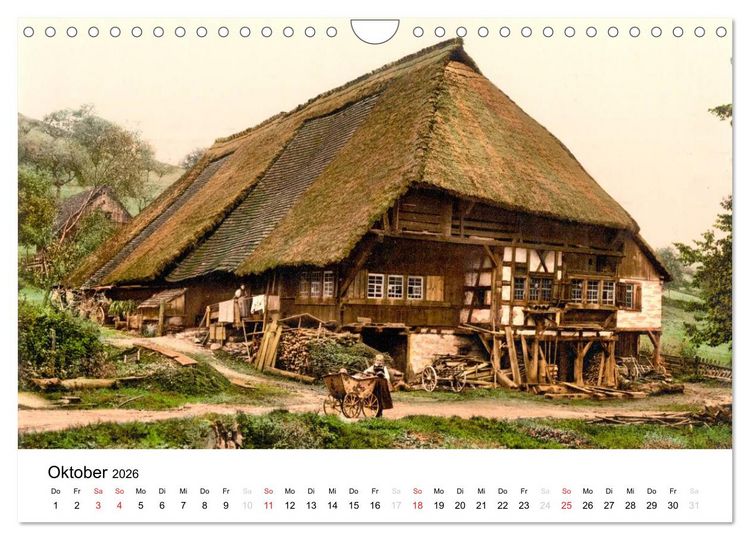 Produktbild: Eine Reise durch das Deutsche Kaiserreich (Wandkalender 2026 DIN A4 quer), CALVENDO Monatskalender