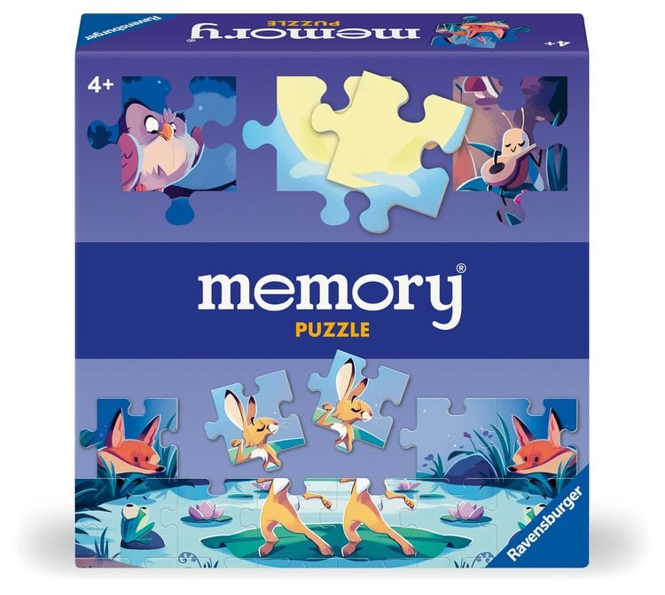 Produktbild: memory&reg; Puzzle Tiere am Teich - Kinderspiel ab 4 Jahre