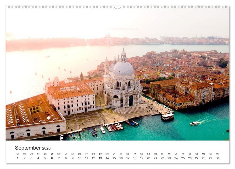 Produktbild: Traumdestination Italien (Wandkalender 2026 DIN A2 quer), CALVENDO Monatskalender