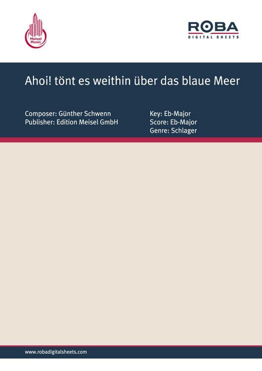 Produktbild: Ahoi! t&ouml;nt es weithin &uuml;ber das blaue Meer