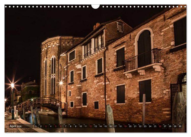 Produktbild: Leuchtendes Venedig (Wandkalender 2026 DIN A3 quer), CALVENDO Monatskalender