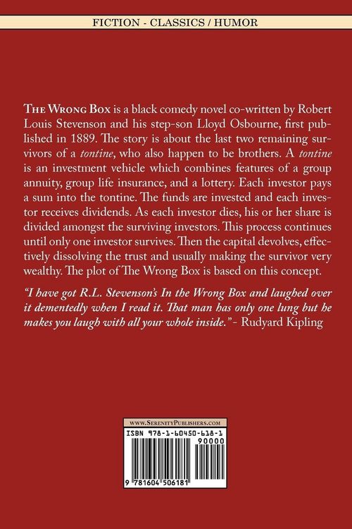 Produktbild: The Wrong Box