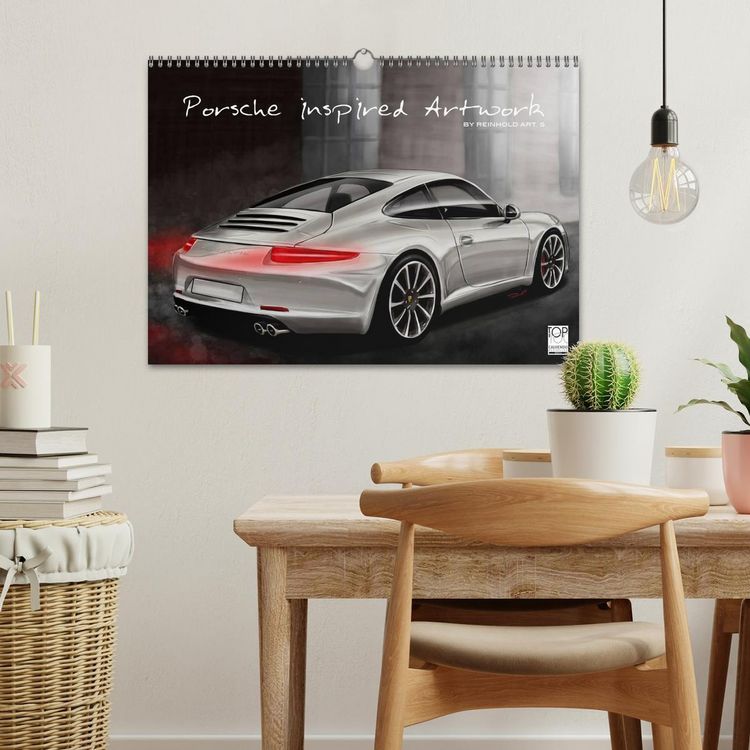 Produktbild: Porsche inspired Artwork by Reinhold Art&acute;s (Wandkalender 2026 DIN A3 quer), CALVENDO Monatskalender