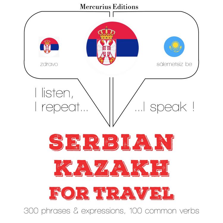 Produktbild: Travel words and phrases in Kazakh