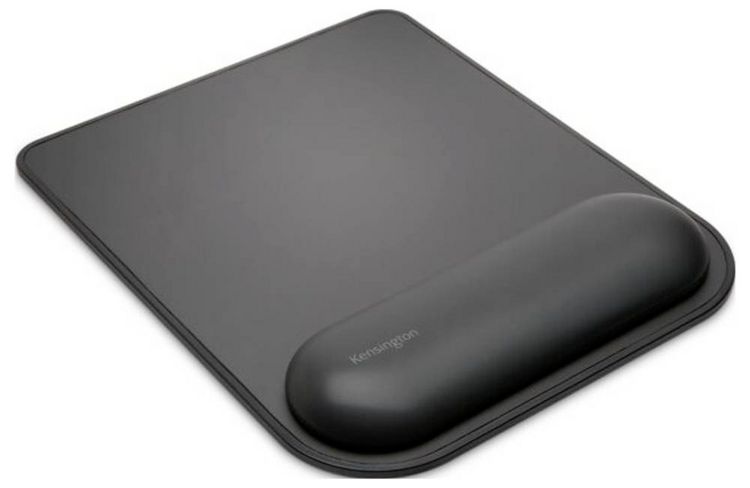Produktbild: Kensington K52888EU Mauspad mit Handballenauflage Ergonomisch, Rutschfest, Handballenauflage Schwarz