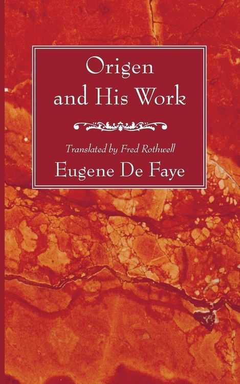 Produktbild: Origen and His Work