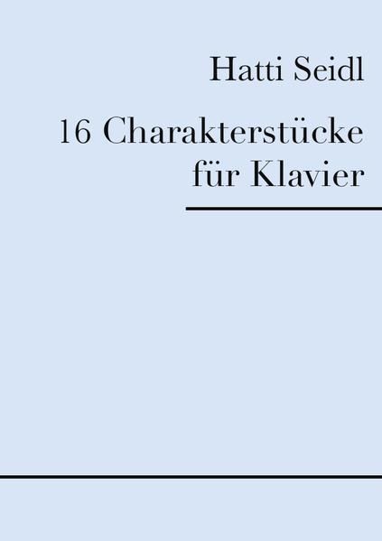 Produktbild: 16 Charakterst&uuml;cke f&uuml;r Klavier