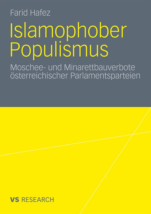 Produktbild: Islamophober Populismus