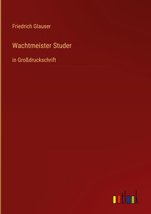 Produktbild: Wachtmeister Studer