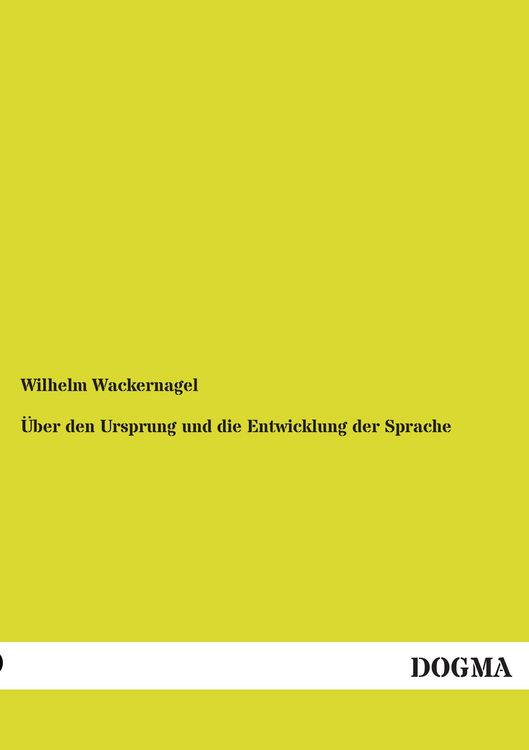 Produktbild: &Uuml;ber den Ursprung und die Entwicklung der Sprache