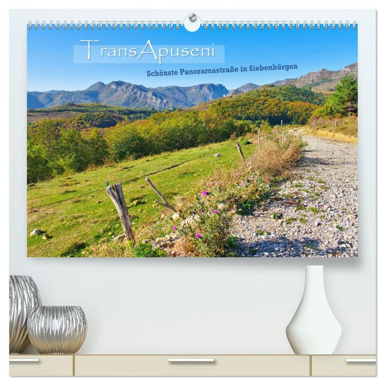 Produktbild: TransApuseni - Sch&ouml;nste Panoramastra&szlig;e in Siebenb&uuml;rgen (hochwertiger Premium Wandkalender 2026 DIN A2 quer), Kunstdruck in Hochglanz