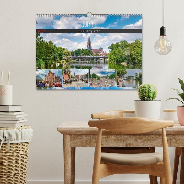 Produktbild: Ulm f&uuml;r Nestspatzen (Wandkalender 2027 DIN A3 quer), CALVENDO Monatskalender