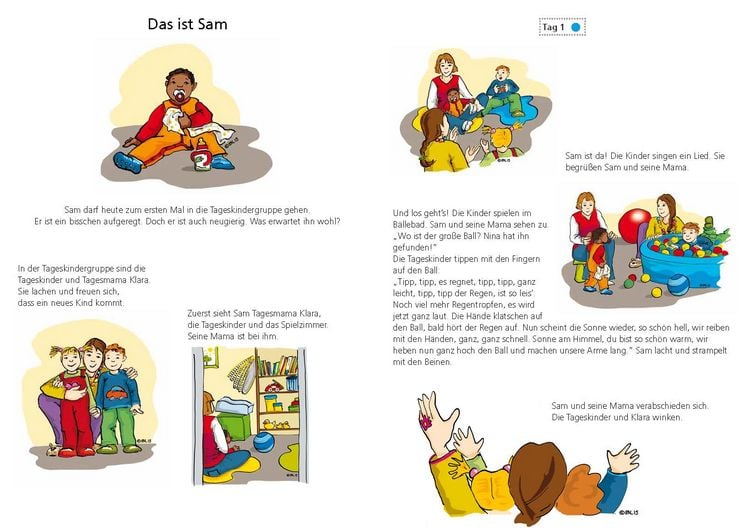 Produktbild: Meine ersten Wochen bei der Tagesmutter