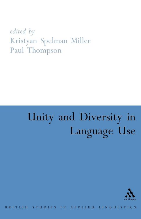 Produktbild: Unity and Diversity in Language Use
