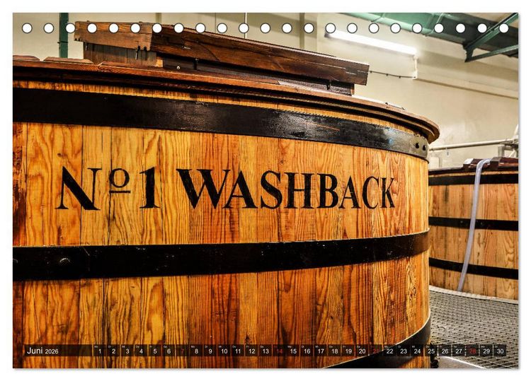 Produktbild: Whisky Distillery - Schottische Brennereien (Tischkalender 2026 DIN A5 quer), CALVENDO Monatskalender