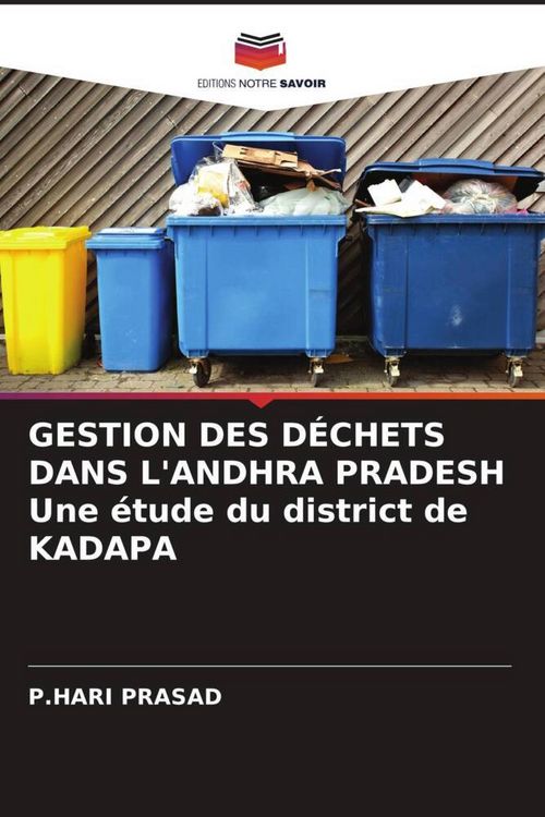 Produktbild: Gestion des D&eacute;chets Dans L'andhra Pradesh Une &Eacute;tude Du District De Kadapa