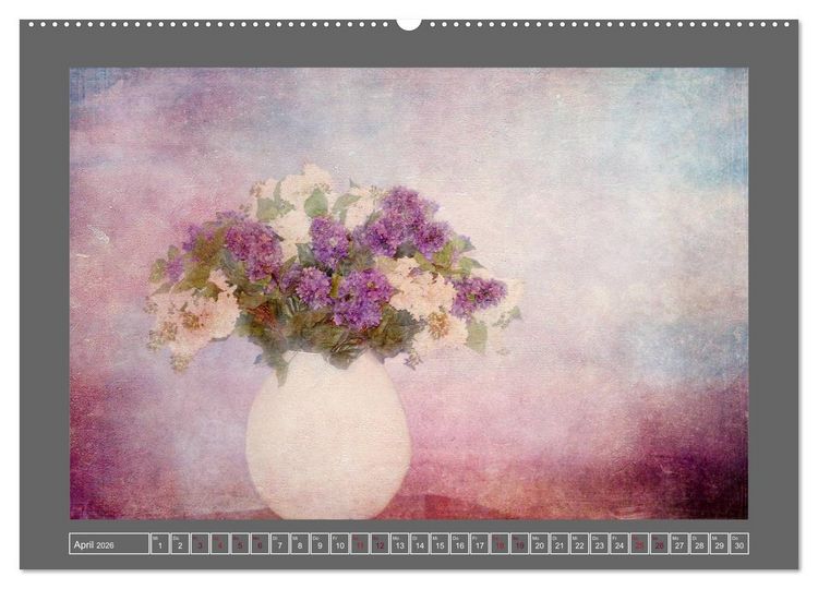 Produktbild: Blumen f&uuml;r dich (Wandkalender 2026 DIN A2 quer), CALVENDO Monatskalender