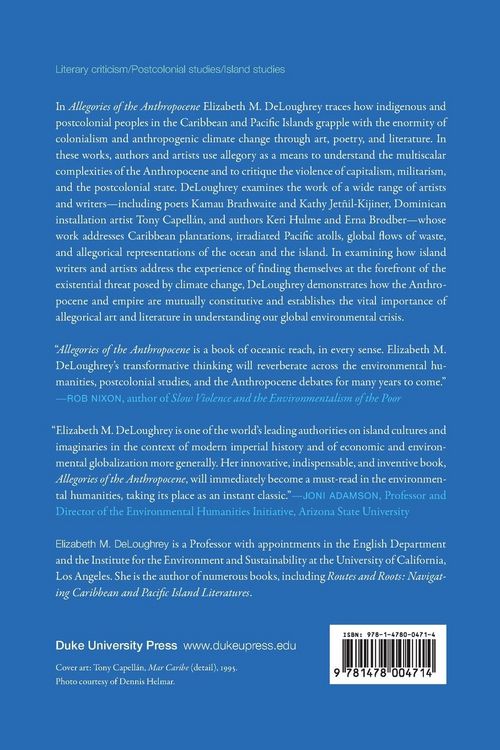 Produktbild: Allegories of the Anthropocene