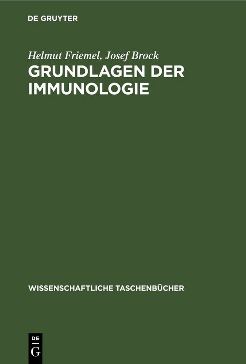 Produktbild: Grundlagen der Immunologie