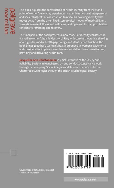 Produktbild: Identity, Health and Women