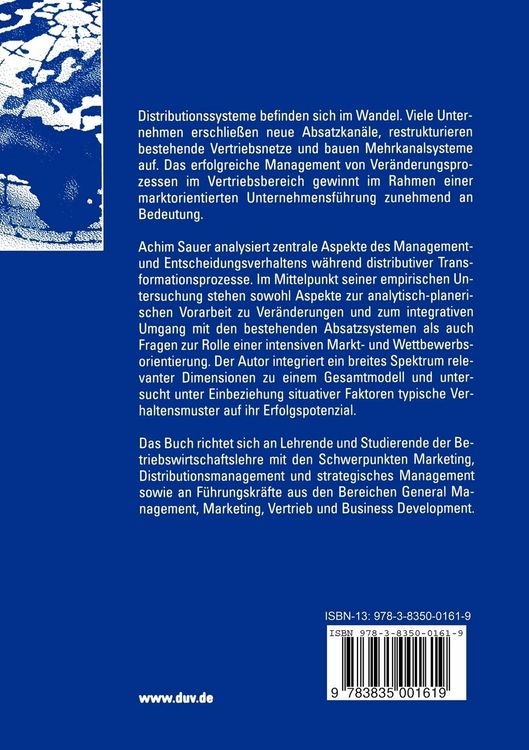 Produktbild: Ver&auml;nderungsprozesse in der Distribution