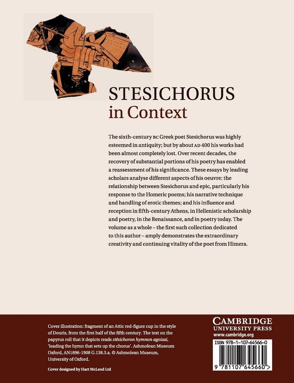 Produktbild: Stesichorus in Context