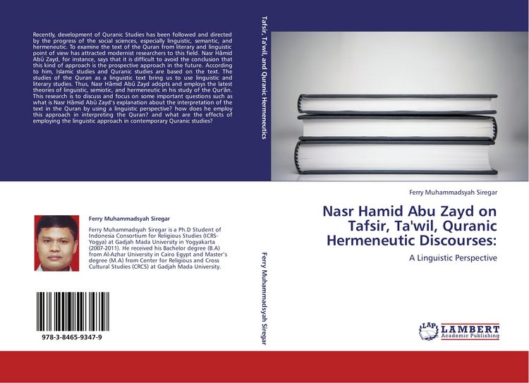 Produktbild: Nasr Hamid Abu Zayd on Tafsir, Ta'wil, Quranic Hermeneutic Discourses:
