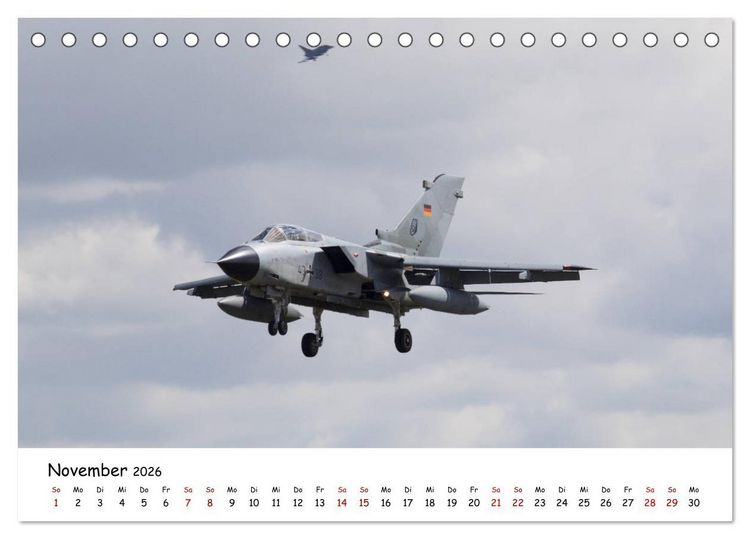 Produktbild: Milit&auml;rjets Panavia Tornado (Tischkalender 2026 DIN A5 quer), CALVENDO Monatskalender
