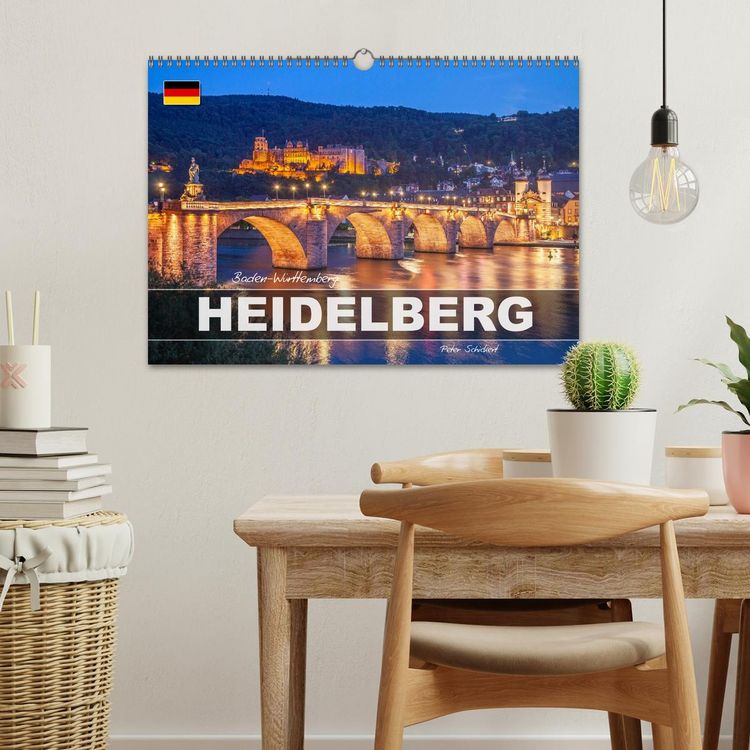 Produktbild: Baden-W&uuml;rttemberg - Heidelberg (Wandkalender 2027 DIN A3 quer), CALVENDO Monatskalender