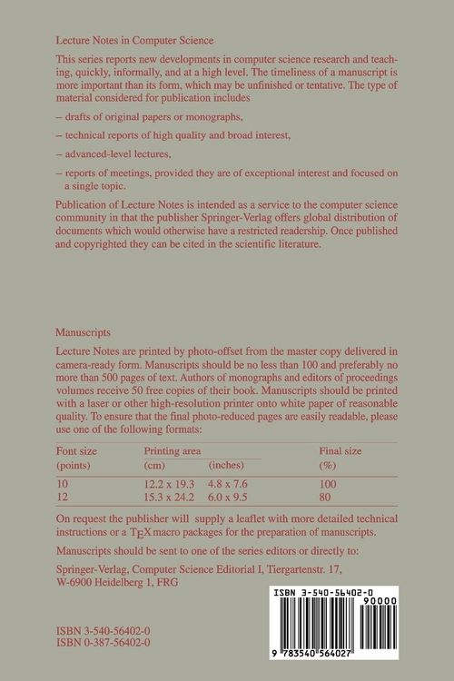 Produktbild: Graph-Theoretic Concepts in Computer Science