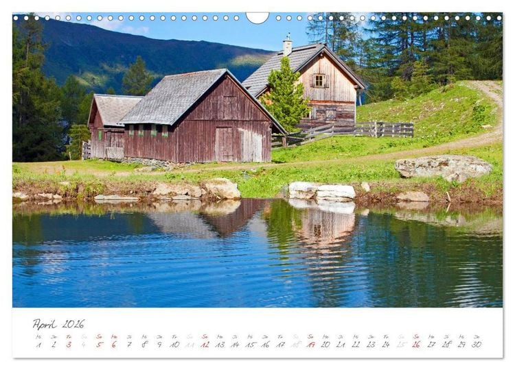 Produktbild: Einladung auf die Salzburger Almh&uuml;tten (Wandkalender 2026 DIN A3 quer), CALVENDO Monatskalender