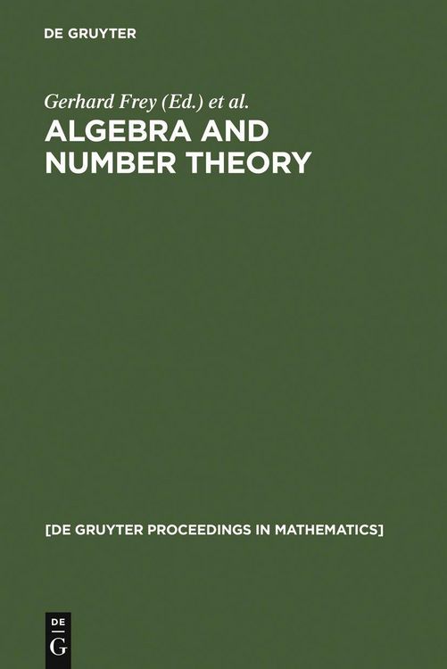 Produktbild: Algebra and Number Theory