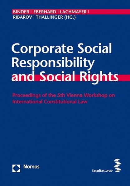Produktbild: Corporate Social Responsibility and Social Rights