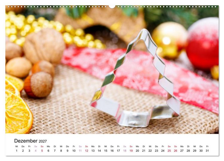 Produktbild: Zwischen Herd und Herz - Stimmungsvolle K&uuml;chenmomente f&uuml;r das ganze Jahr (hochwertiger Premium Wandkalender 2027 DIN A2 quer), Kunstdruck in Hochglanz