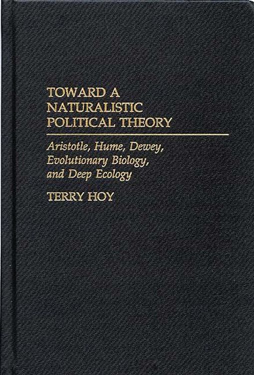 Produktbild: Toward a Naturalistic Political Theory