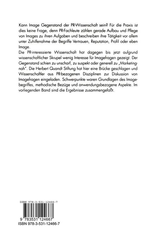 Produktbild: Image und PR