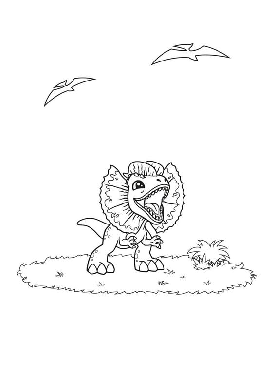 Produktbild: Jurassic World Explorers: Mein buntes Malbuch