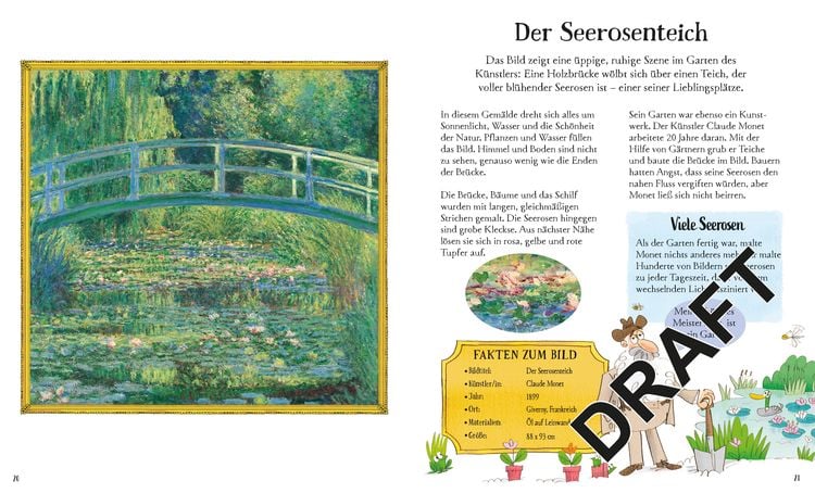 Puzzle & Buch: Berühmte Gemälde