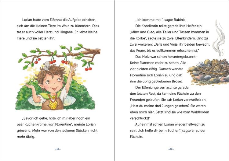 Produktbild: Rubinia Wunderherz, die mutige Waldelfe (Band 4) - Gefahr im Elfenwald