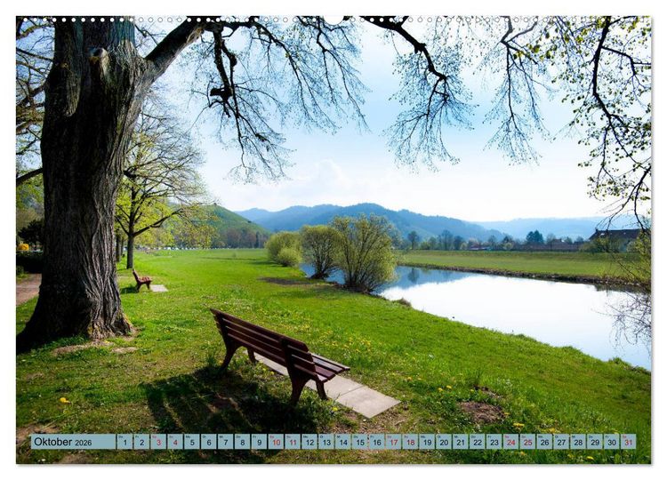 Produktbild: Zauberhafte Ortenau (hochwertiger Premium Wandkalender 2026 DIN A2 quer), Kunstdruck in Hochglanz