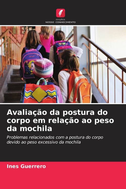 Produktbild: Avalia&ccedil;&atilde;o da postura do corpo em rela&ccedil;&atilde;o ao peso da mochila