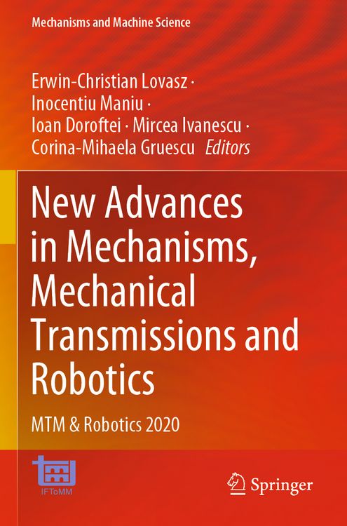 Produktbild: New Advances in Mechanisms, Mechanical Transmissions and Robotics