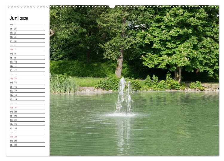 Produktbild: Crailsheim - Stimmungsvolle Momente (hochwertiger Premium Wandkalender 2026 DIN A2 quer), Kunstdruck in Hochglanz