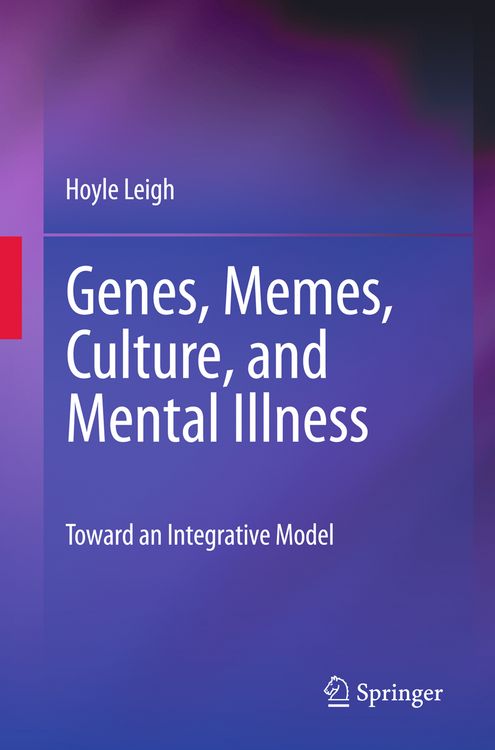 Produktbild: Genes, Memes, Culture, and Mental Illness