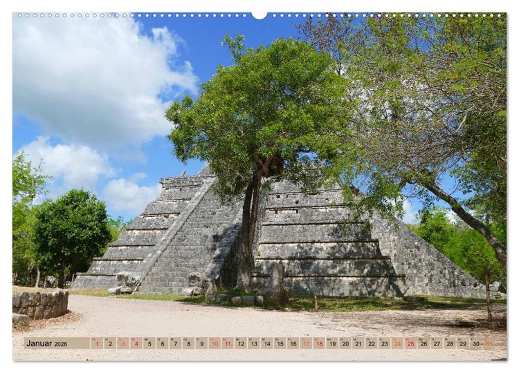 Produktbild: Geheimnisvolle Orte Yucat&aacute;n (hochwertiger Premium Wandkalender 2026 DIN A2 quer), Kunstdruck in Hochglanz