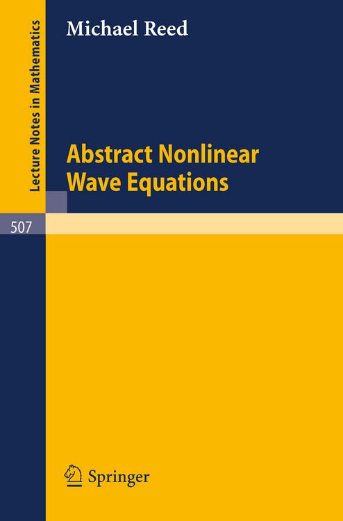 Produktbild: Abstract Non Linear Wave Equations