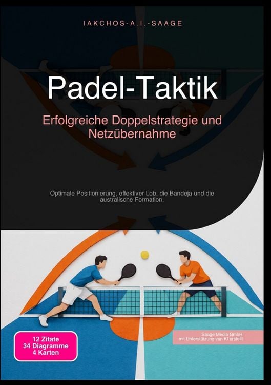 Produktbild: Padel-Taktik: Erfolgreiche Doppelstrategie und Netz&uuml;bernahme