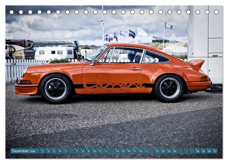 Produktbild: Oldtimer Grand Prix Zandvoort (Tischkalender 2026 DIN A5 quer), CALVENDO Monatskalender