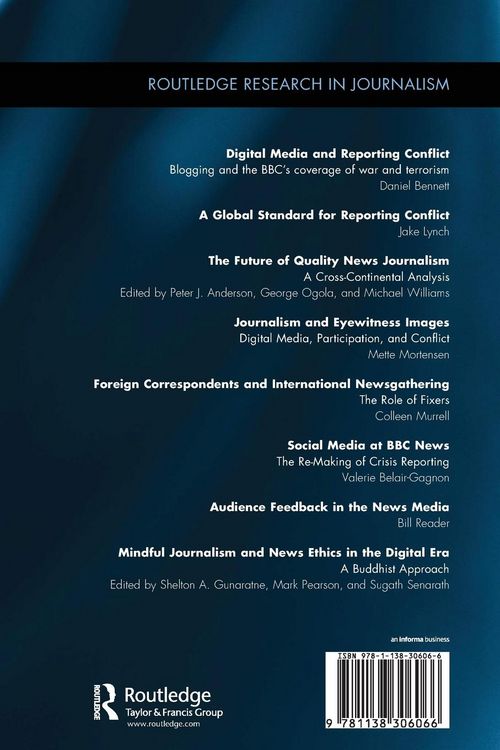 Produktbild: Mindful Journalism and News Ethics in the Digital Era