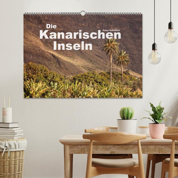Produktbild: Die Kanarischen Inseln (Wandkalender 2026 DIN A2 quer), CALVENDO Monatskalender